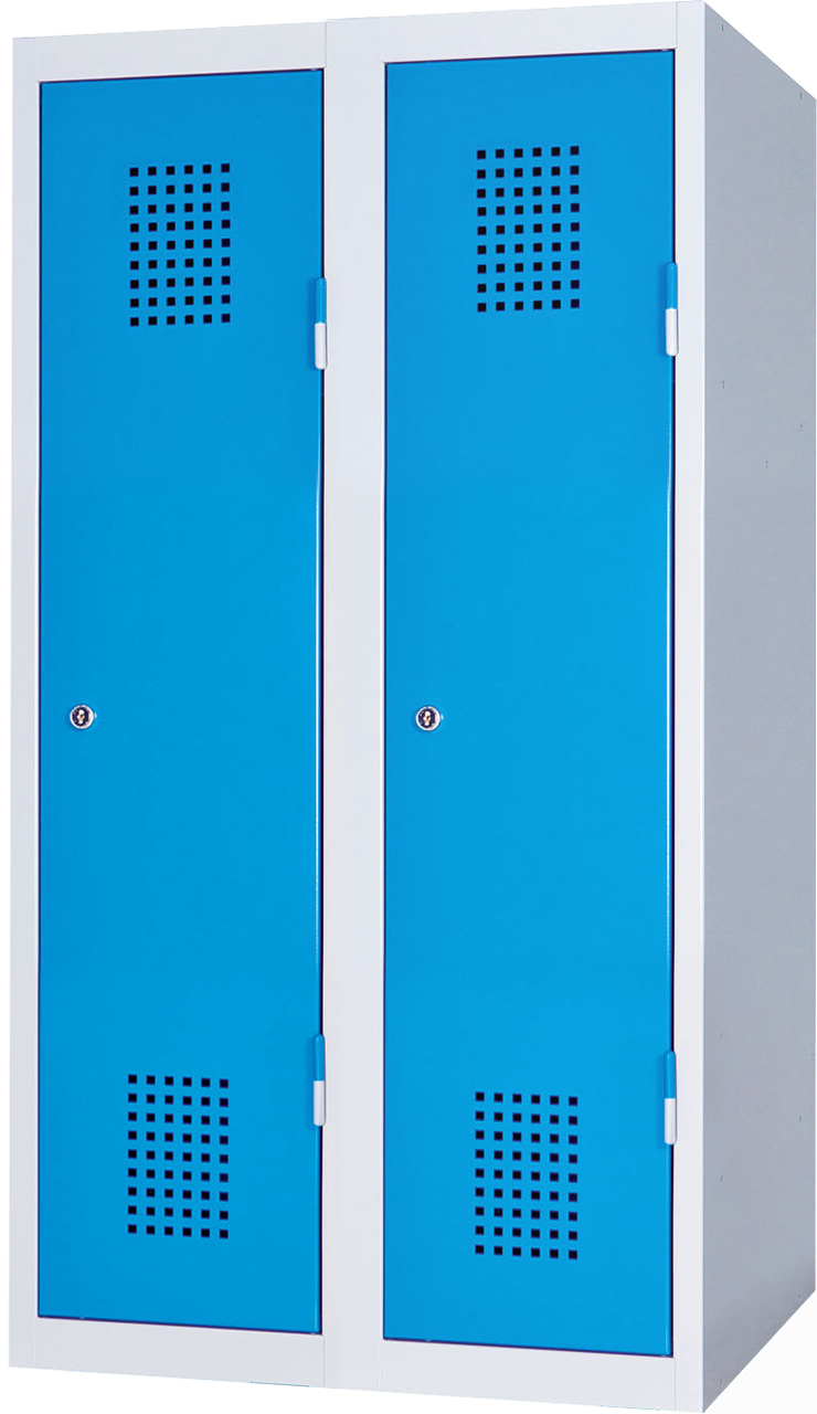 Dvoudveřová skříň na soklu 120 x 60 x 50 cm