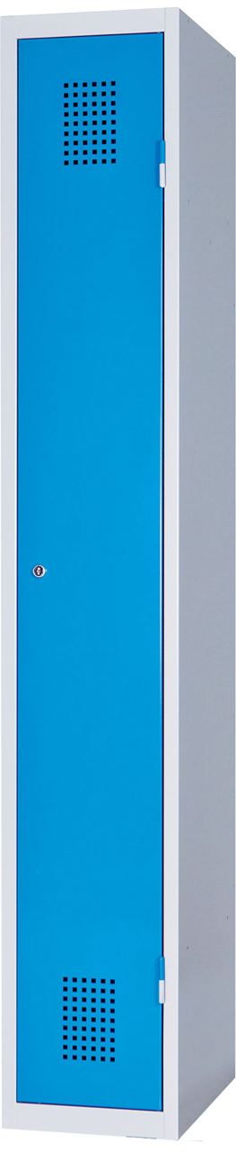 Jednodveřová skříň na soklu 185 x 40 x 50 cm