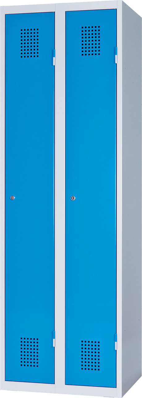 Dvoudveřová skříň na soklu 185 x 60 x 50 cm