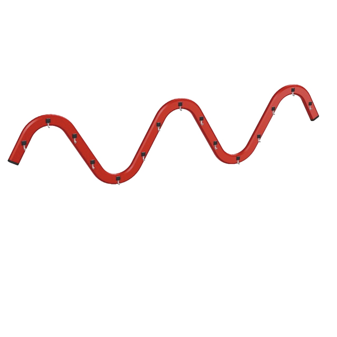 Věšák Had s 15 háčky